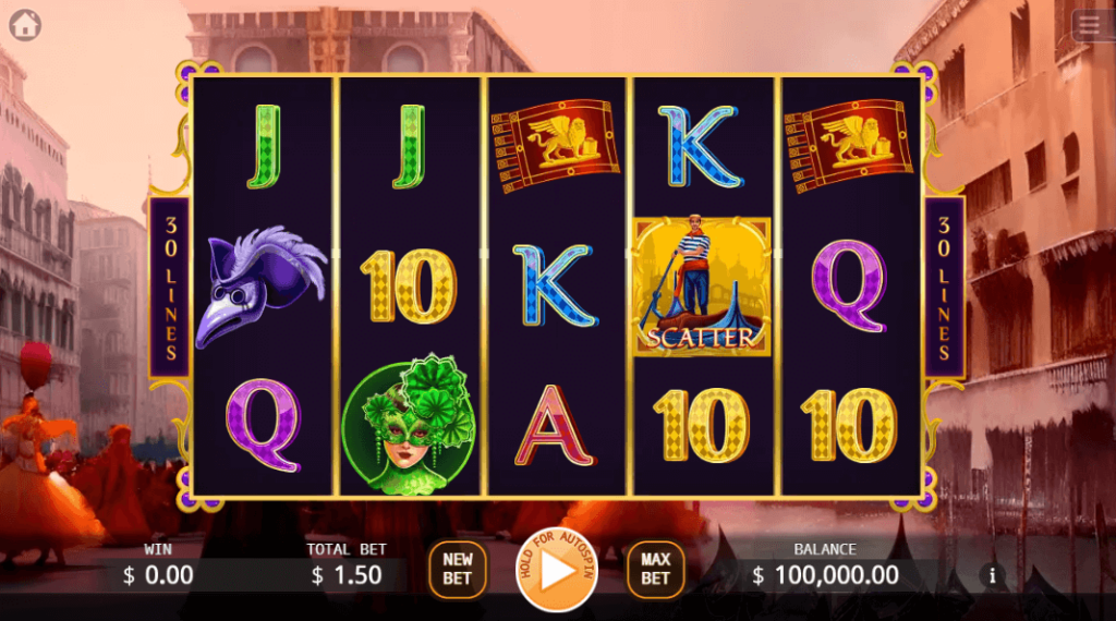 Carnival of Venice สล็อต PG SLOT เว็บตรง