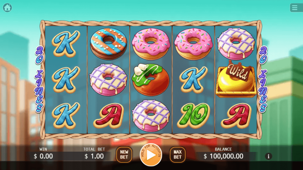 Donut City สล็อต PG SLOT เว็บตรง