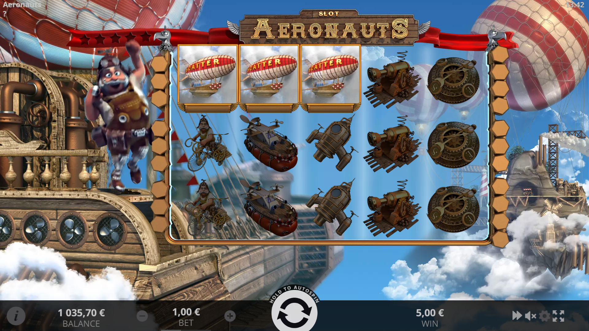 AERONAUTS evoplay เครดิตฟรี pgslot168 vip