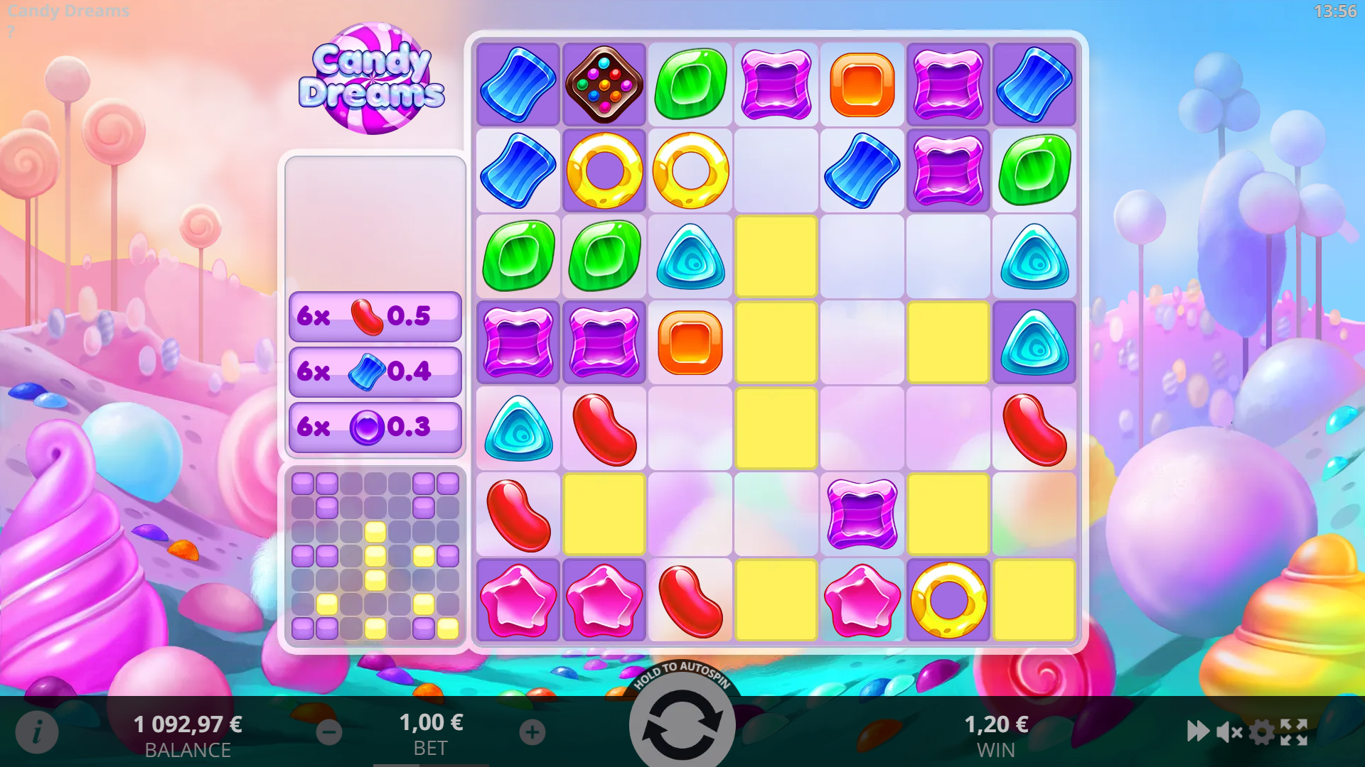 CANDY DREAMS EVOPLAY pgslot168 vip