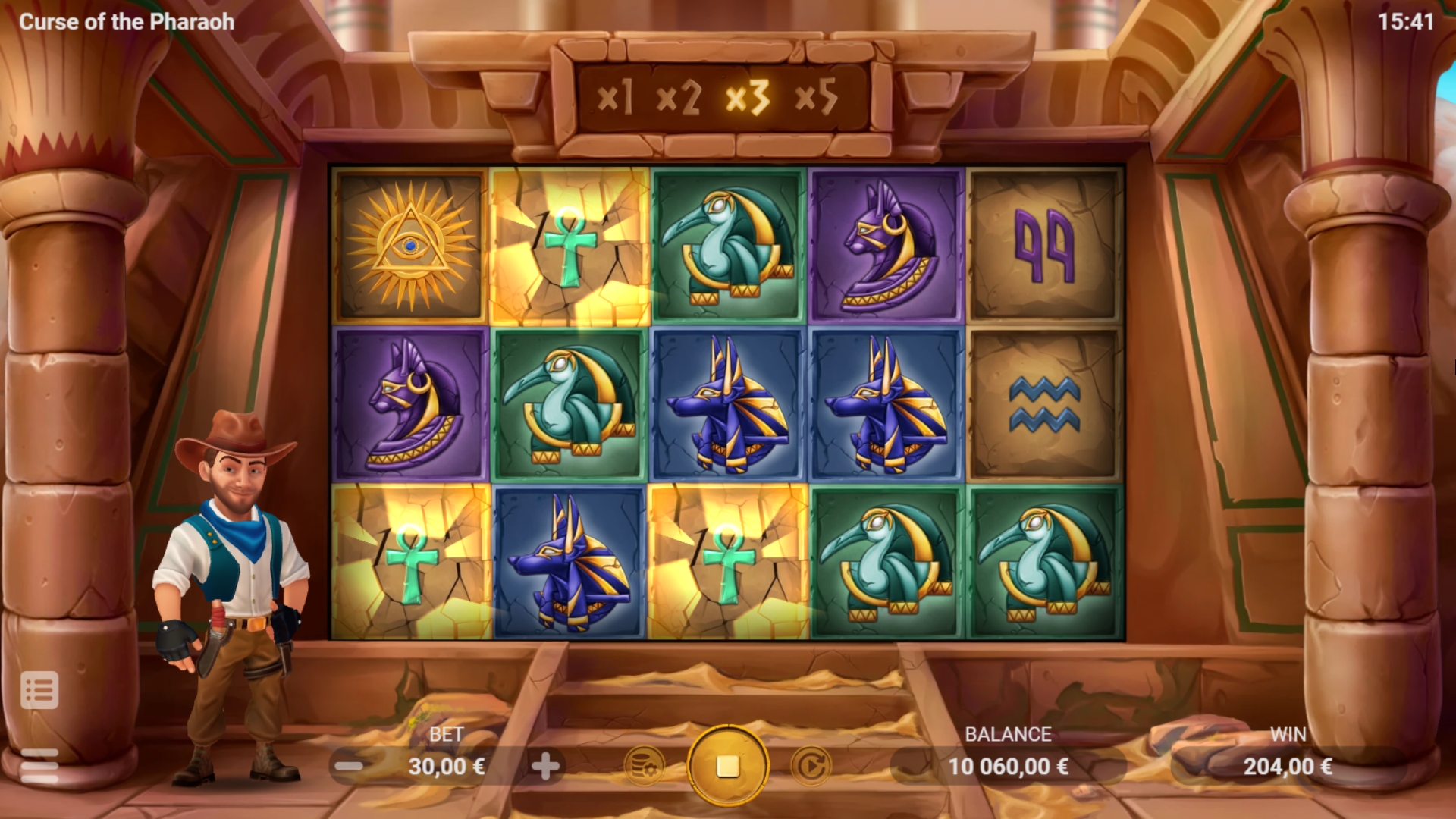 CURSE OF THE PHARAOH EVOPLAY pgslot168 vip