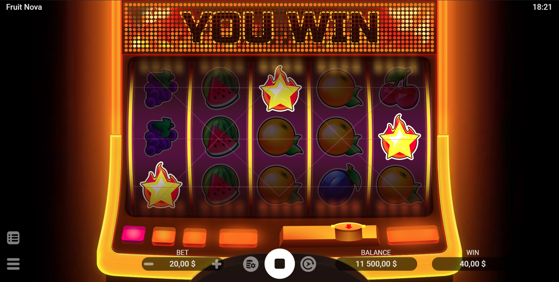 FRUIT NOVA EVOPLAY pgslot168 vip