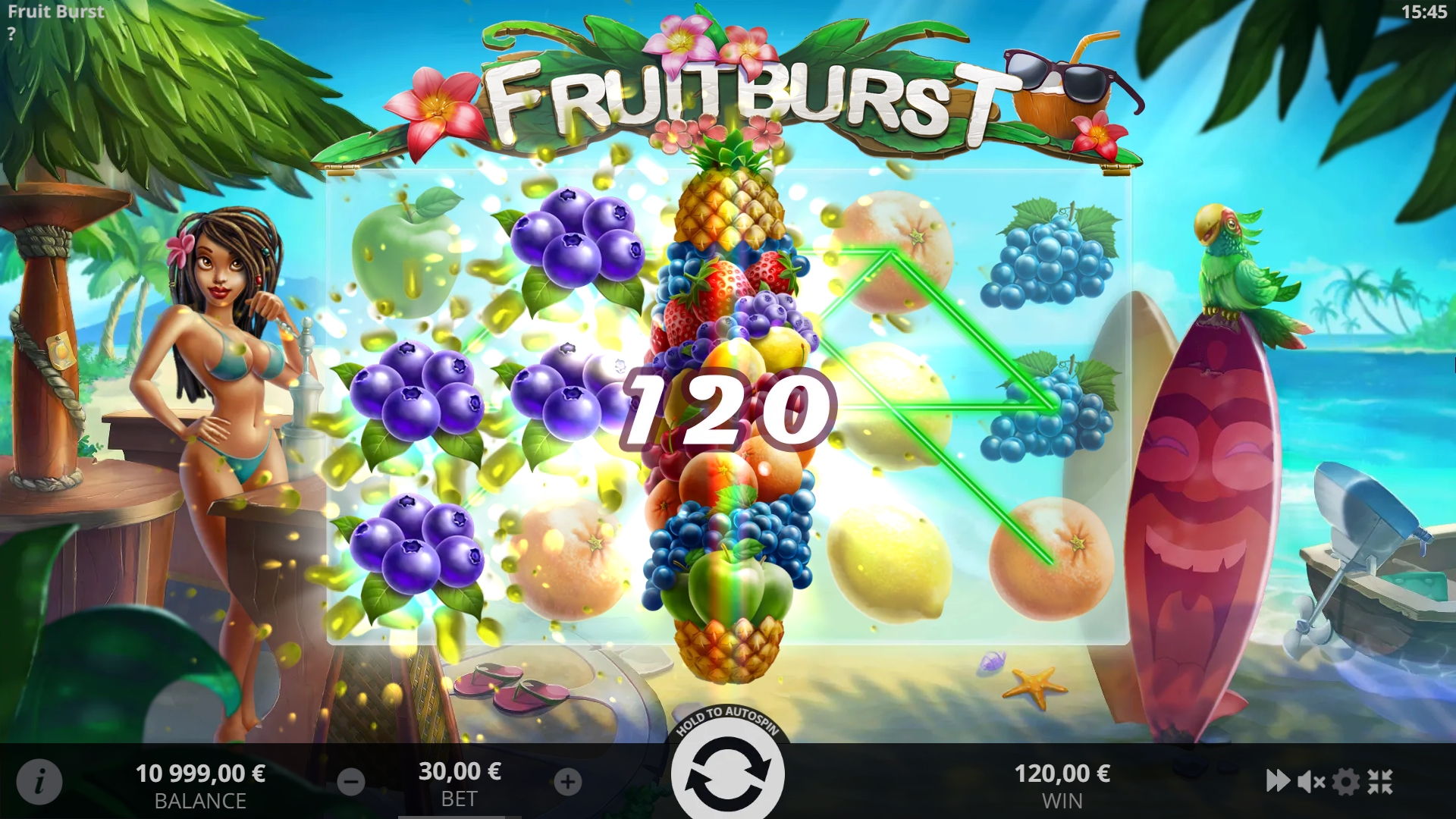 FRUITBURST EVOPLAY pgslot168 vip