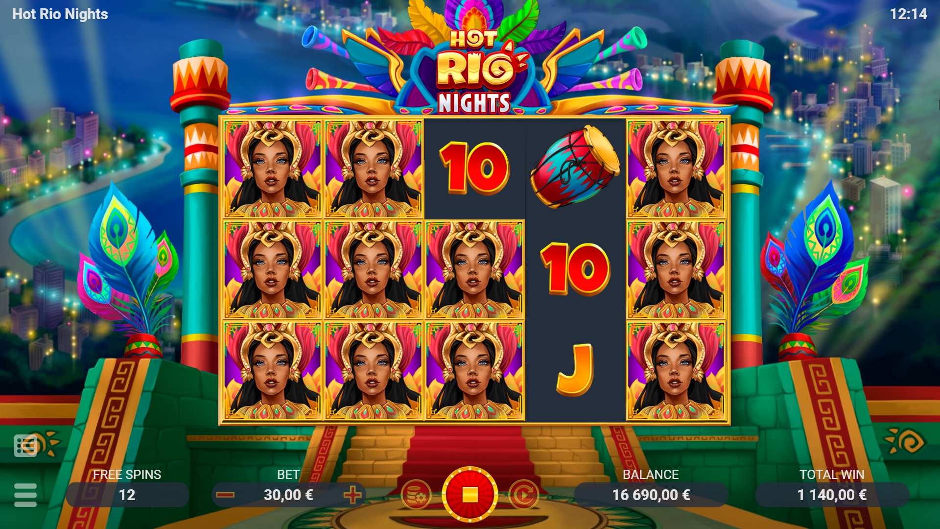 HOT RIO NIGHTS EVOPLAY pgslot168 vip