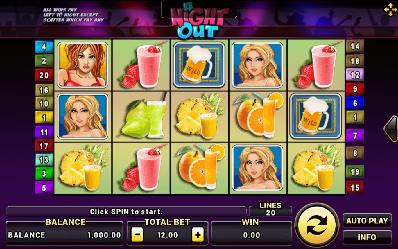 A Night Out slotxo pgslot 168 vip ฝาก ถอน