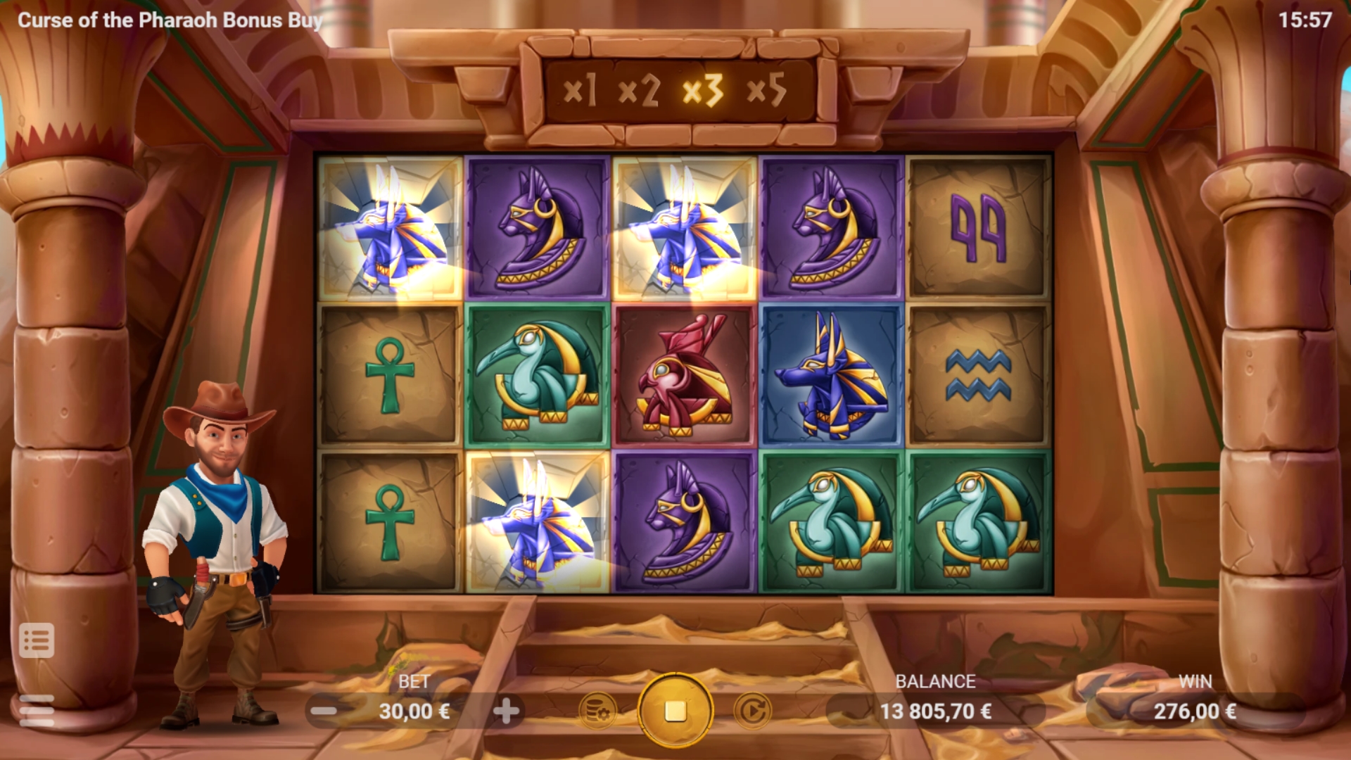 CURSE OF THE PHARAOH BONUS BUY สล็อตค่าย evoplay pgslot168 vip