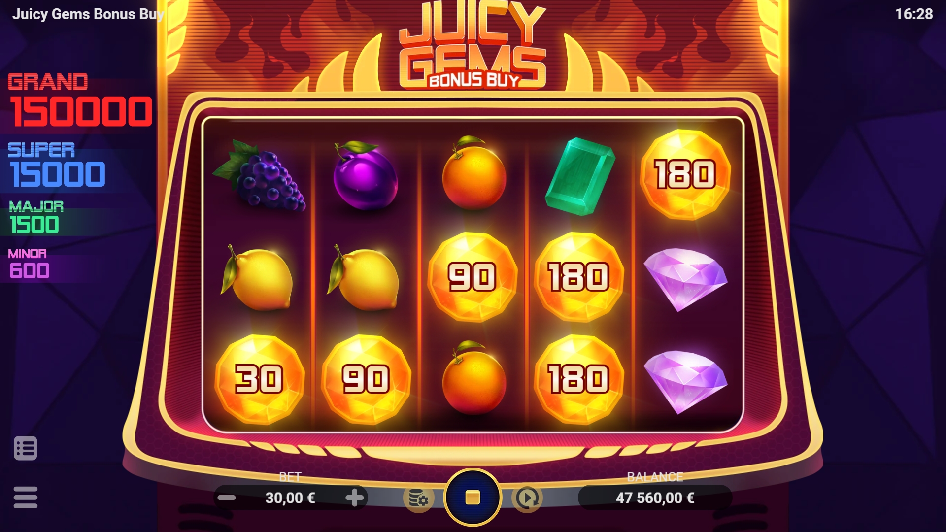 JUICY GEMS BONUS BUY EVOPLAY pgslot168 vip