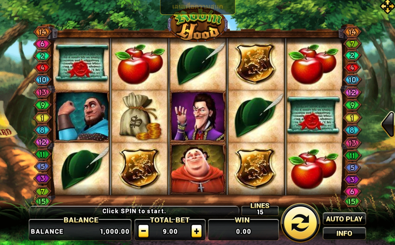 Robin Hood slotxo pgslot 168 vip ฝาก ถอน