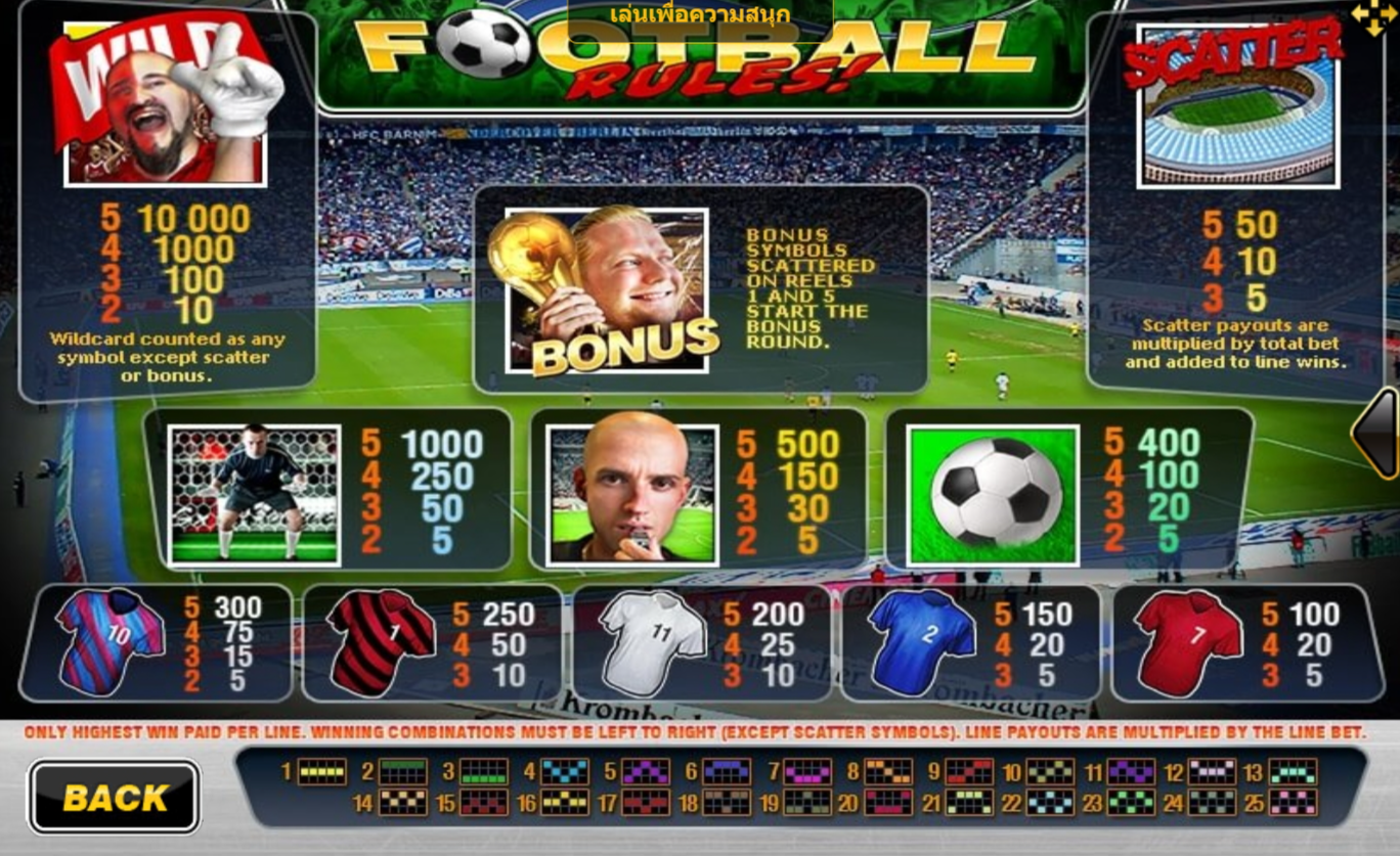 Football Rules slotxo pgslot 168 vip เว็บตรง