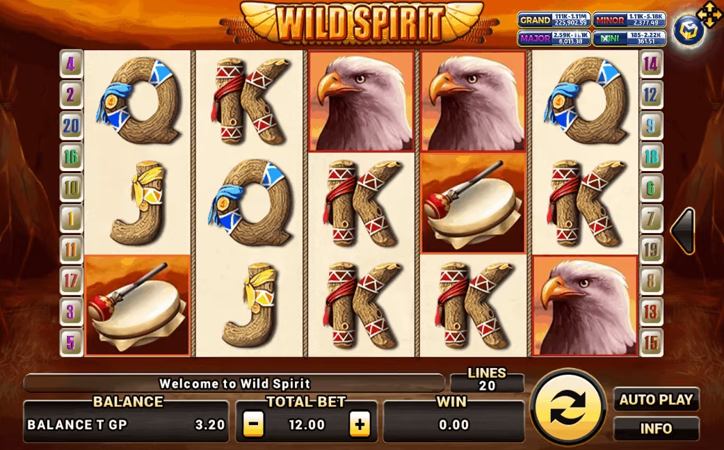 Wild Spirit Slotxo pgslot 168 vip ฝาก ถอน