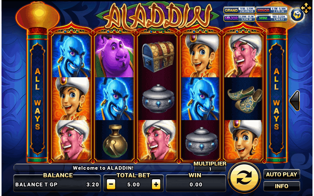 Aladdin Slotxo pgslot 168 vip ฝาก ถอน