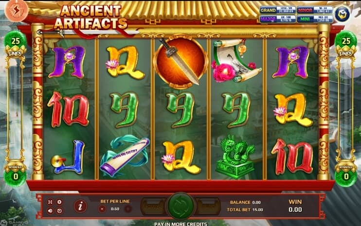 Ancient Artifact Slotxo pgslot 168 vip ฝาก ถอน