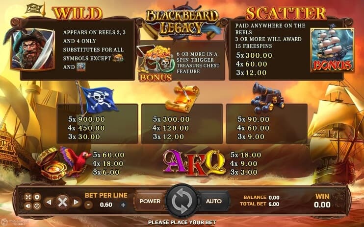 Black beard Legacy slotxo pgslot 168 vip เว็บตรง