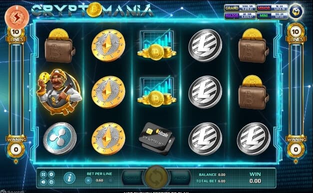 Crypto Mania Slotxo pgslot 168 vip ฝาก ถอน