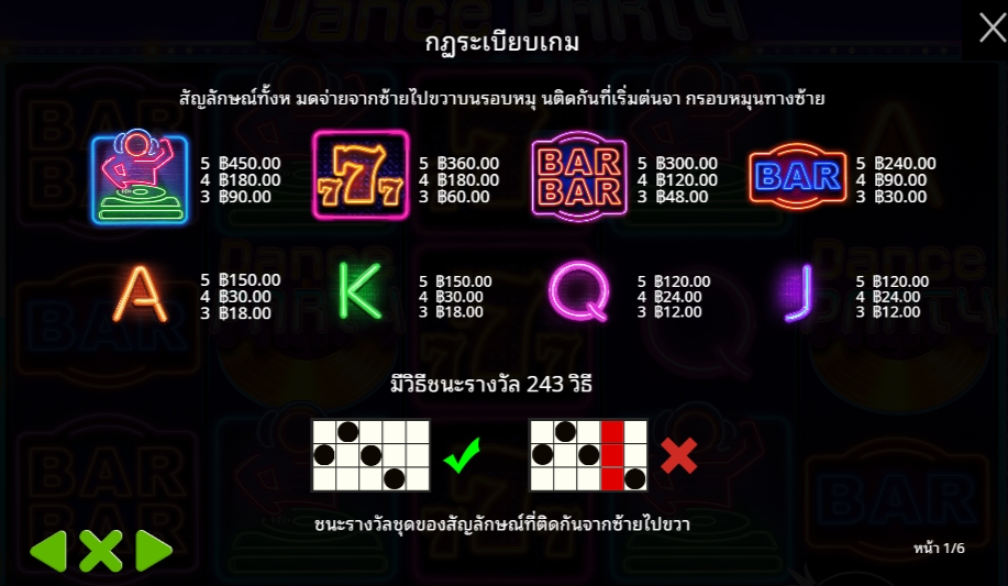 Dance Party Pragmatic Play Pgslot 168 vip ทางเข้า