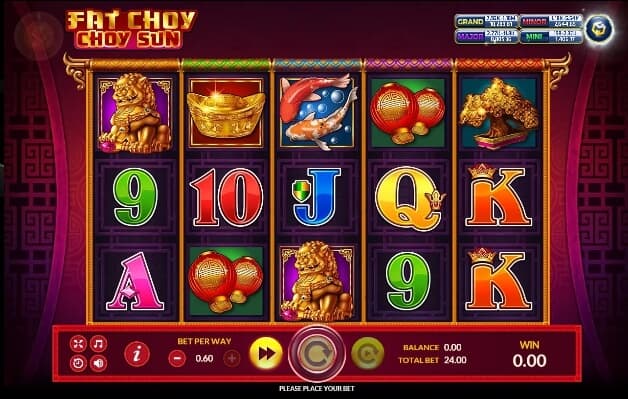 Fat Choy Choy Sun Slotxo pgslot 168 vip ฝาก ถอน