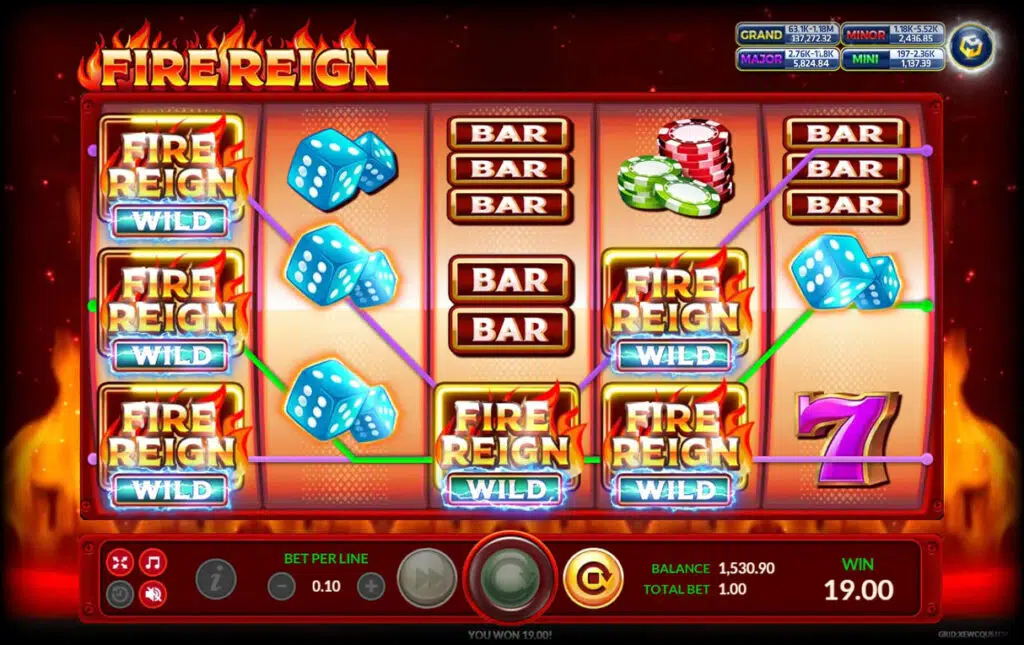 Fire Reign slotxo pgslot 168 vip เว็บตรง