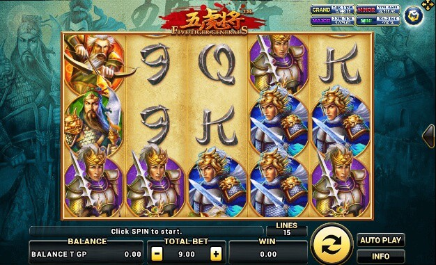 Five Tiger Generals Slotxo pgslot 168 vip ฝาก ถอน