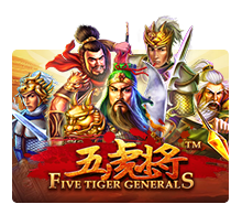 Five Tiger Generals slotxo pgslot 168 vip