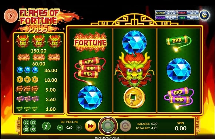 Flames Of Fortune Slotxo pgslot 168 vip ฝาก ถอน