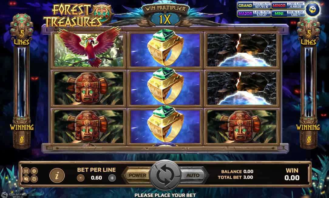 Forest Treasure Slotxo pgslot 168 vip ฝาก ถอน