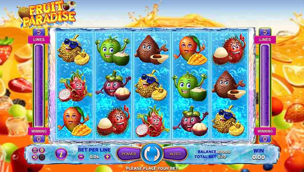 Fruit Paradise Slotxo pgslot 168 vip ฝาก ถอน