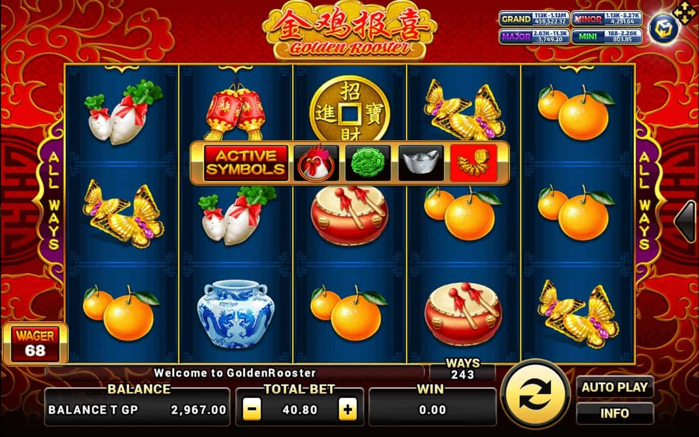 Golden Rooster Slotxo pgslot 168 vip ฝาก ถอน