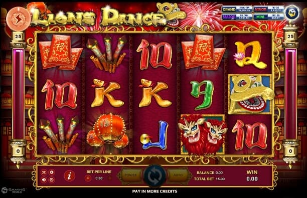 Lions Dance Slotxo pgslot 168 vip ฝาก ถอน