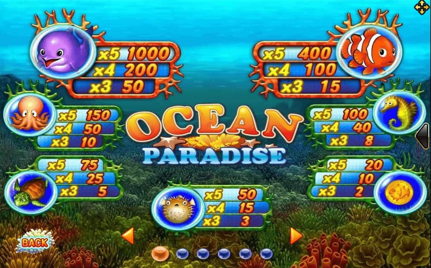 Ocean Paradise slotxo pgslot 168 vip เว็บตรง