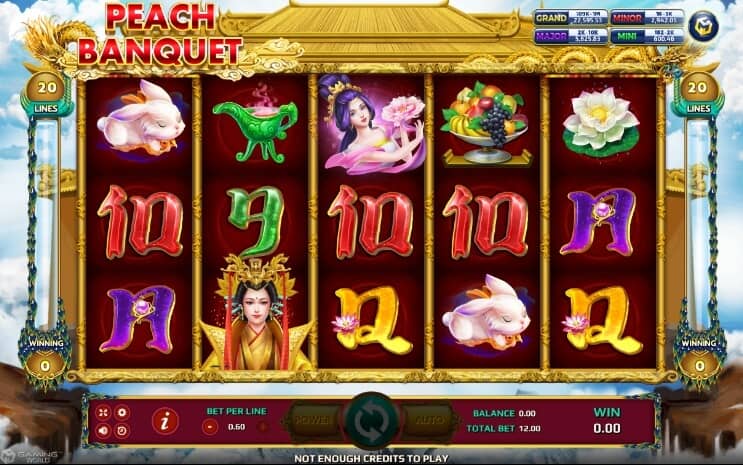 Peach Banquet Slotxo pgslot 168 vip ฝาก ถอน