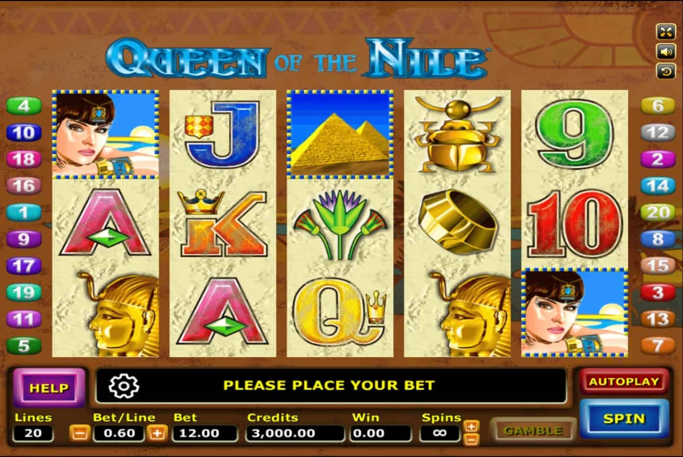 Queen Of The Nile Slotxo pgslot 168 vip ฝาก ถอน