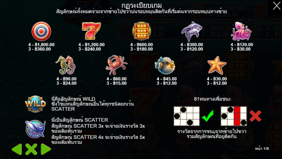 Sea Fantasy Pragmatic Play Pgslot 168 vip ทางเข้า