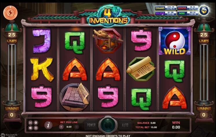 The Four Invention Slotxo pgslot 168 vip ฝาก ถอน