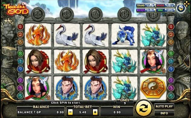 Thunder God Slotxo pgslot 168 vip ฝาก ถอน