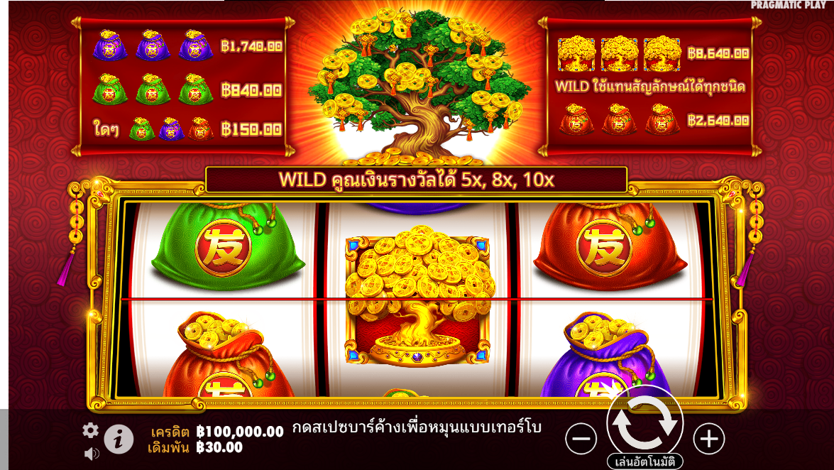 Tree of Riches Pragmatic Play Pgslot 168 vip ฟรีเครดิต