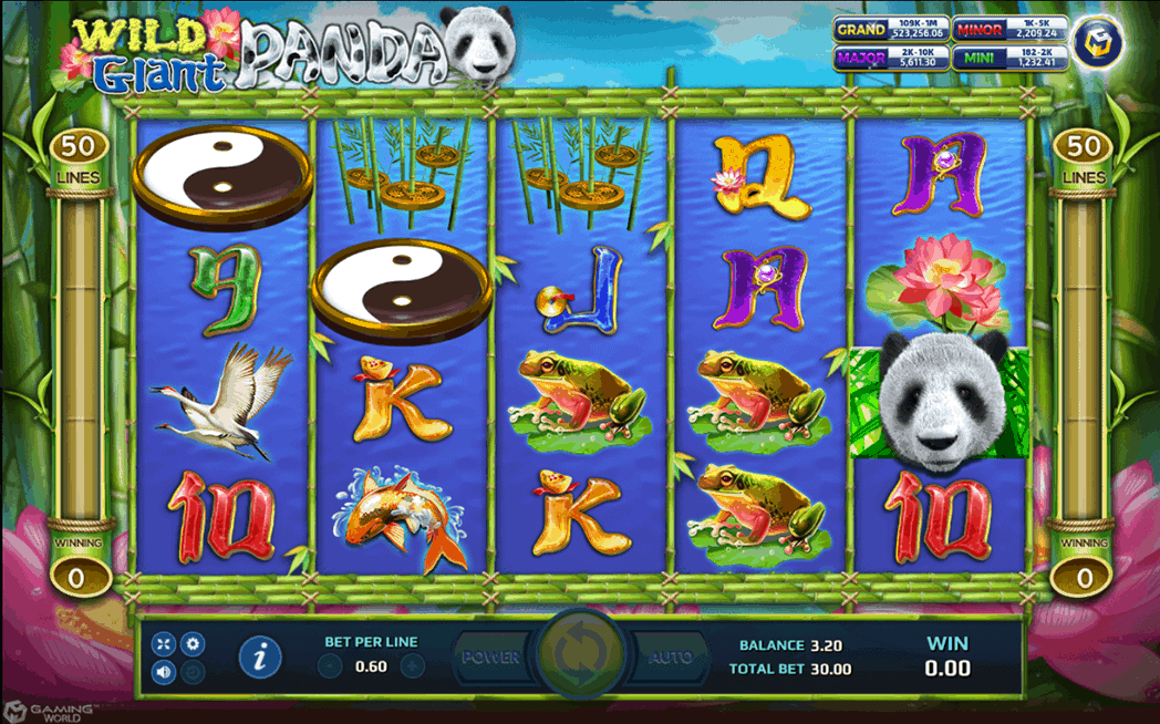 Wild Giant Panda Slotxo pgslot 168 vip ฝาก ถอน