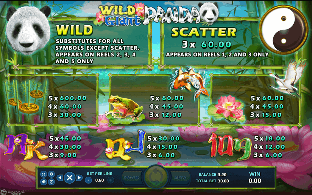 Wild Giant Panda slotxo pgslot 168 vip เว็บตรง