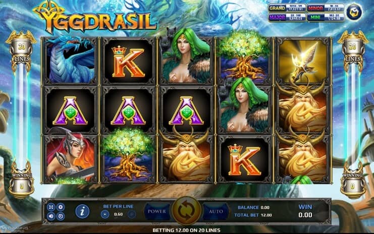 Yggdrasil Slotxo pgslot 168 vip ฝาก ถอน