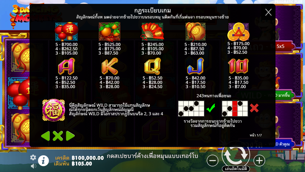 3 Dancing Monkeys Pragmatic Play Pgslot 168 vip ทางเข้า