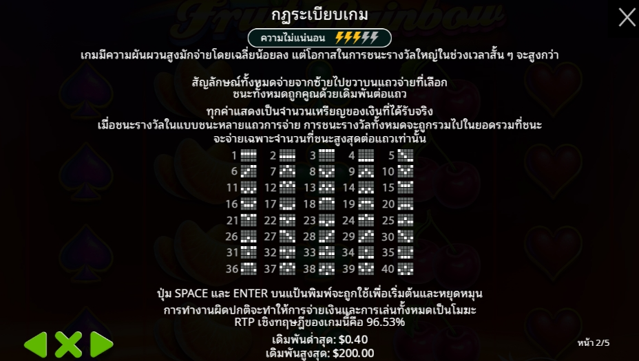 Fruit Rainbow Pragmatic Play pgslot 168 vip เว็บตรง