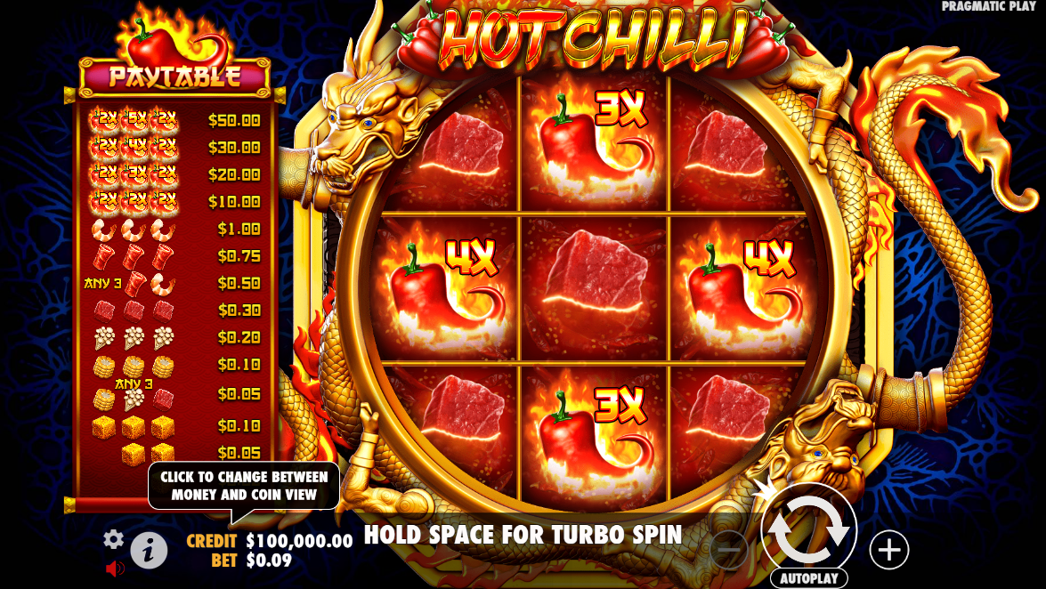 Hot Chilli Pragmatic Play Pgslot 168 vip ฟรีเครดิต