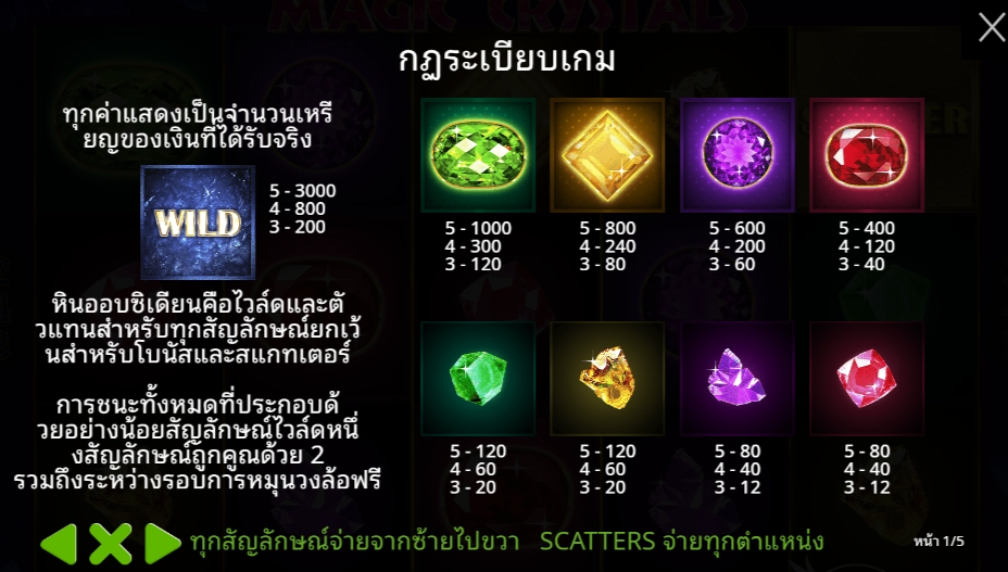 Magic Crystals Pragmatic Play Pgslot 168 vip ทางเข้า