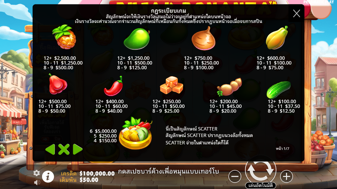 Rujak Bonanza Pragmatic Play Pgslot 168 vip ฟรีเครดิต