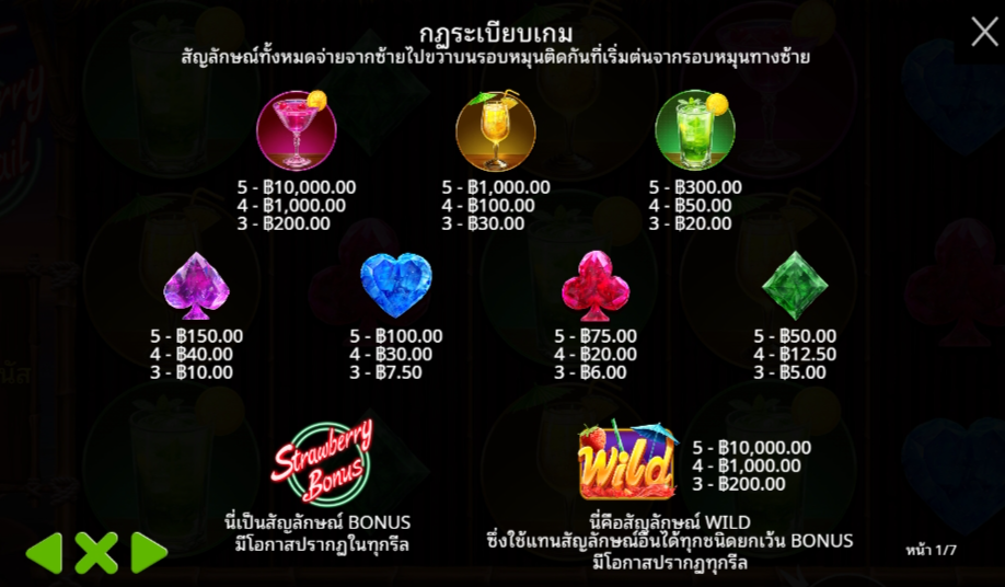 Strawberry Cocktail Pragmatic Play Pgslot 168 vip ทางเข้า