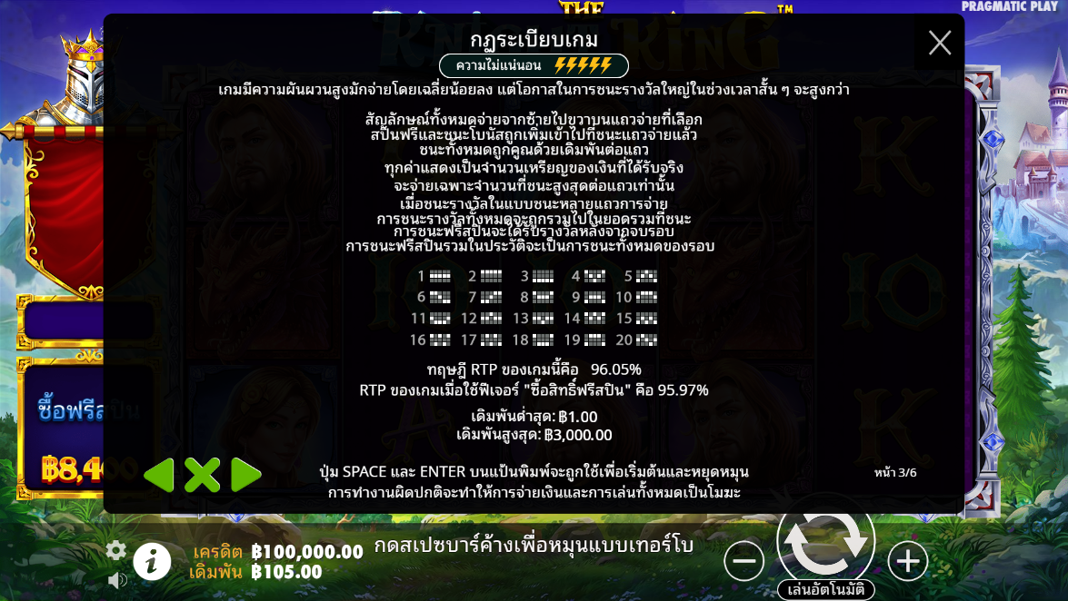 The Knight King Pragmatic Play pgslot 168 vip เว็บตรง