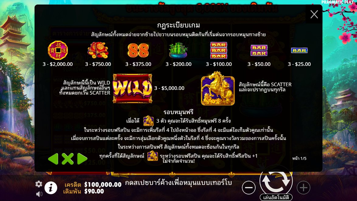 Treasure Horse Pragmatic Play Pgslot 168 vip ฟรีเครดิต