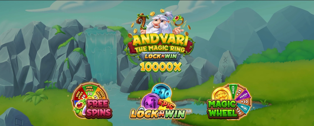 Andvari The Magic Ring Microgaming pgslot 168 vip สล็อต