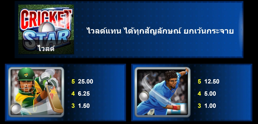 Cricket Star Microgaming pgslot 168 vip ทางเข้า