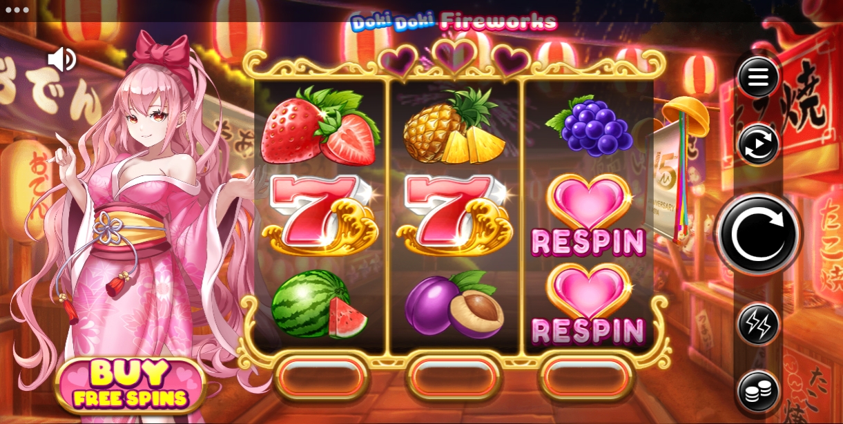 Doki Doki Fireworks Microgaming pgslot 168 vip ฟรีเครดิต