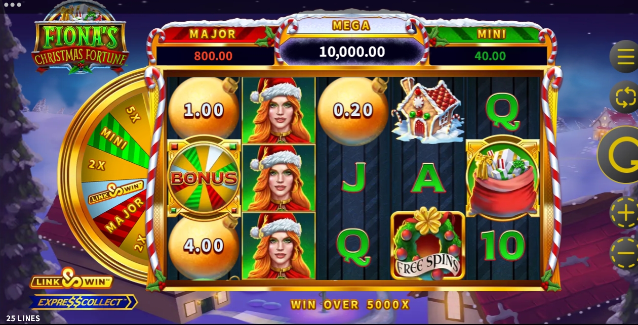 Fiona's Christmas Fortune Microgaming pgslot 168 vip ทางเข้า